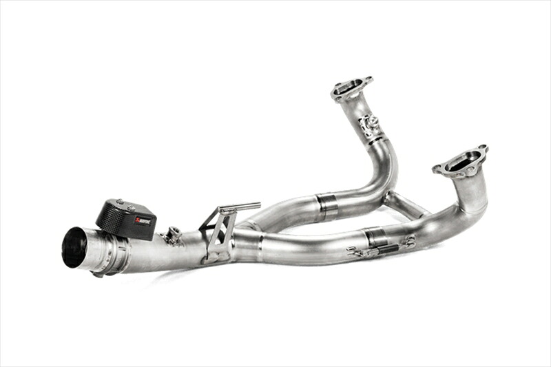 バイクパーツ マフラー アクラポビッチ オプショナルヘッダー ステン E-B12R7/1 4550255519537 S-B12SO21-HALAGT S-B12SO22-HALAGTBL S-B12SO23-HAAT/BL用
