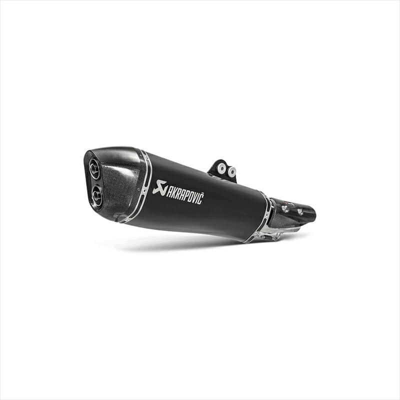 バイクパーツ マフラー アクラポビッチ スリップオンライン ステン ブラック EC S-KY5SO1-HRAASSBL 4550255558048 KYMCO AK550 17-20
