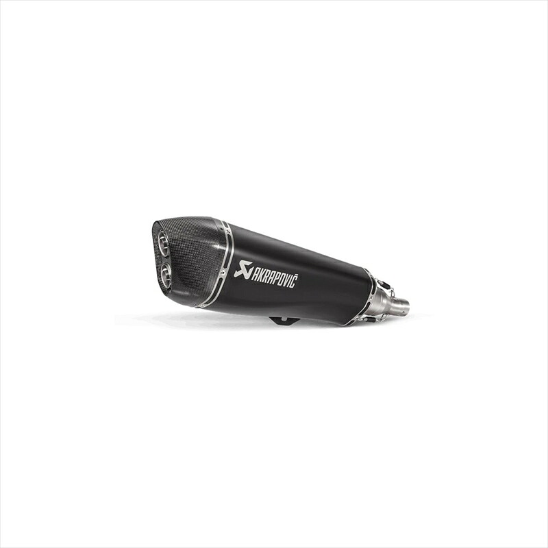 バイクパーツ マフラー アクラポビッチ スリップオンライン ステン ブラック EC S-PI5SO1-HRAASSBL 4550255568733 MP3 500 08-20