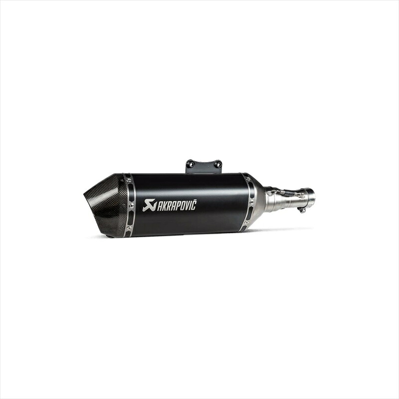 バイクパーツ マフラー アクラポビッチ スリップオンライン ステン ブラック EC S-VE125SO3-HZBL 4550255619091 VESPA PRIMAVERA125IE 3V/Sprint 125ie 3V 21-22