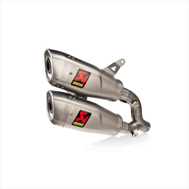 バイクパーツ マフラー アクラポビッチ スリップオンライン チタン EC/ECE S-D9SO17-HCQT 4550255693916 MONSTER 22-23