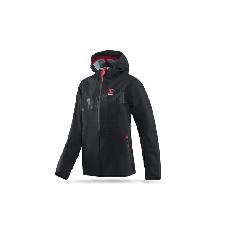 バイクパーツ AKRAPOVIC(アクラポビッチ) Corpo シリーズ レインジャケット BLK 802071 4550255886363 メンズSize:XL
