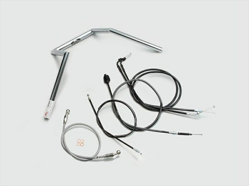 ハンドル ハリケーン 200ロボット1型 ハンドルSET クローム SR400 01-21 H304-108C 4936887113617 取寄品