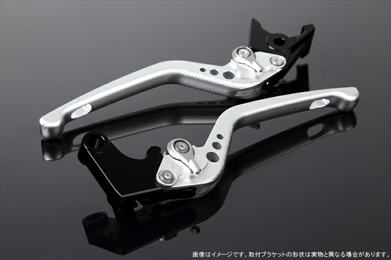 ハンドル エスエスケイ スピードラ アジャストレバー 3D ロング Mシルバー/Mシルバー MT-01 04-09 VMAX1700 09-13 LVEM043SR-SR 4580540515067 取寄品