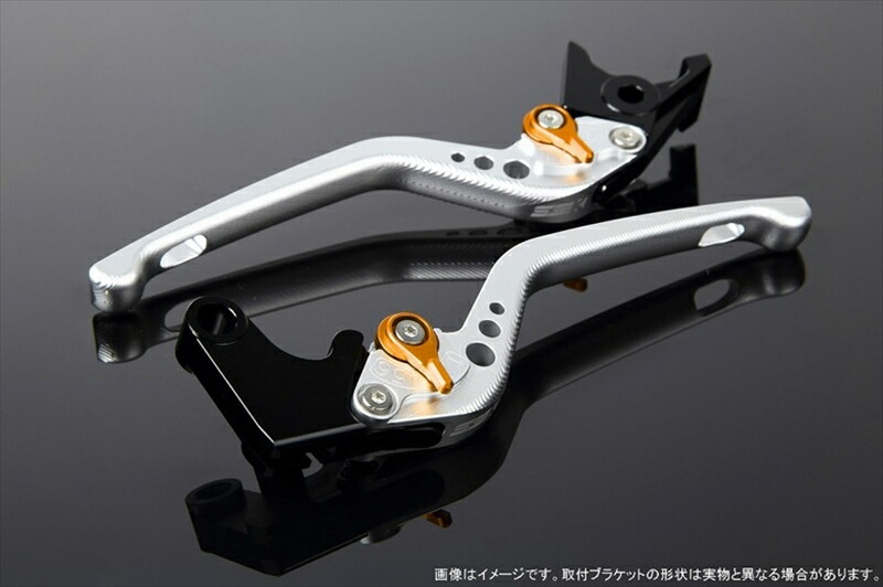 ハンドル エスエスケイ スピードラ アジャストレバー 3D ロング Mシルバー/Mゴールド MT-01 04-09 VMAX1700 09-13 LVEM043SR-GD 4580540515074 取寄品