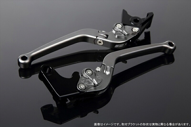 【5日前後で発送】 ハンドル エスエスケイ スピードラ アジャストレバー スタンダード可倒式 Mチタン/Mチタン MT-01 04-09 VMAX1700 09-13 LVAM043TM-TM 4589995087372 取寄品