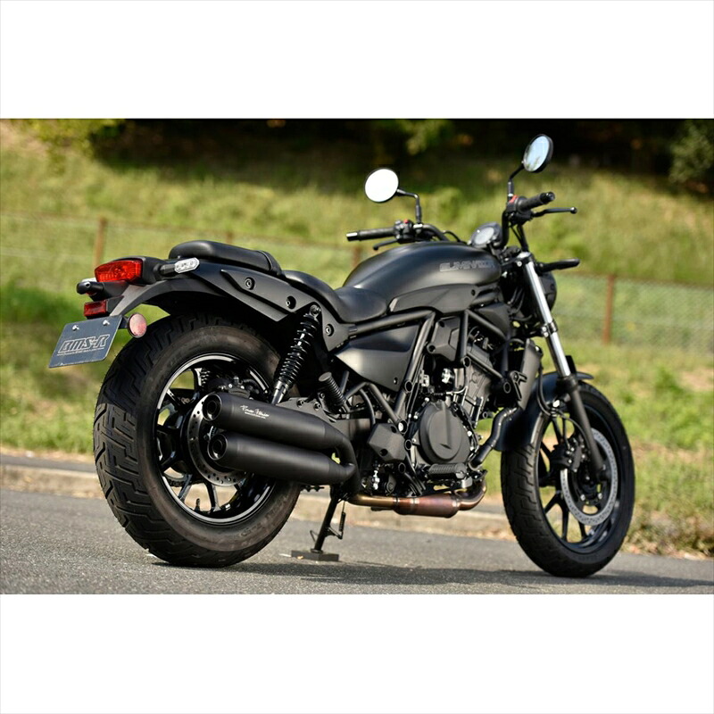 バイクパーツ マフラービームスモーターカンパニー パワーヘッダー W マットブラック G434-23-001 4582285348900エリミネーター/SE(8BL-EL400A)|バイク用品はとやグループ2号店