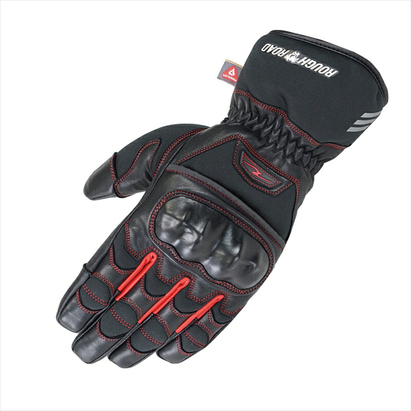 ウェア ラフアンドロード プリマロフトP.ウインターグローブ レッド/XL RR8661RD5 4580332672404 取寄品｜バイク用品はとやグループ2号店