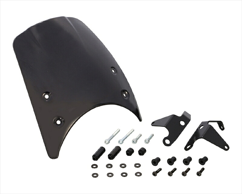 【5日前後で発送】 外装 キタコ エアロバイザー スモーク/T2 CB250R 670-1850200 4990852126149 取寄品｜バイク用品はとやグループ2号店