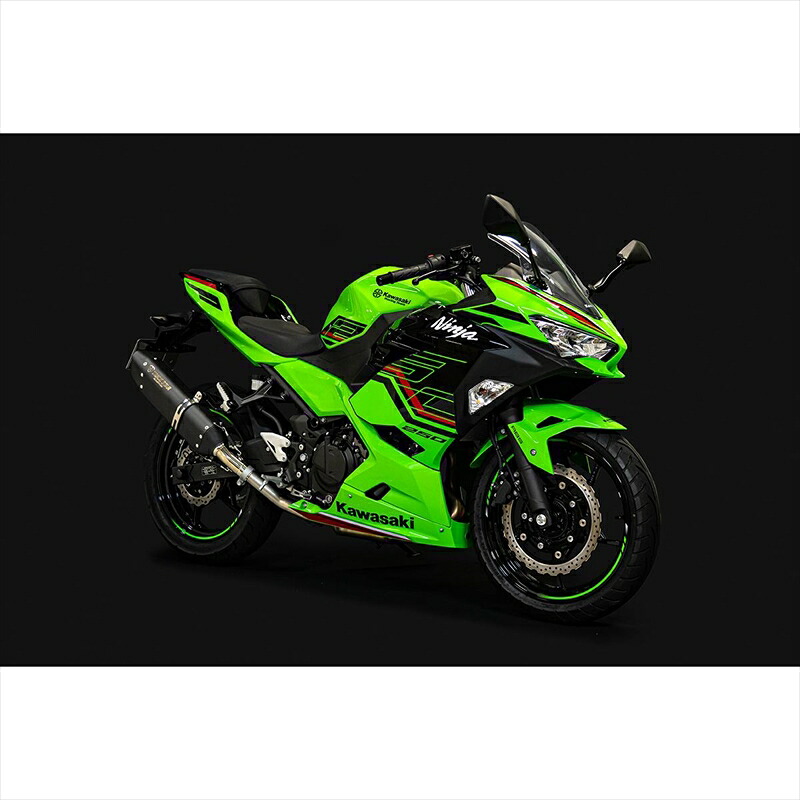 バイクパーツ マフラートリックスター 政府認証S/O イカヅチブラックEDJSS-015F-L5BT 4573269968573Ninja250/Z250 23-｜バイク用品はとやグループ2号店 87,328円