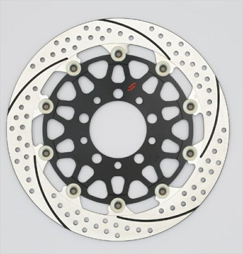サンスター ブレーキ サンスター プレミアムR ホール＆スリット L φ310 CB1300SF(14-) ピン:ハードアルマイト EM238WL-HA 4589719068137 取寄品