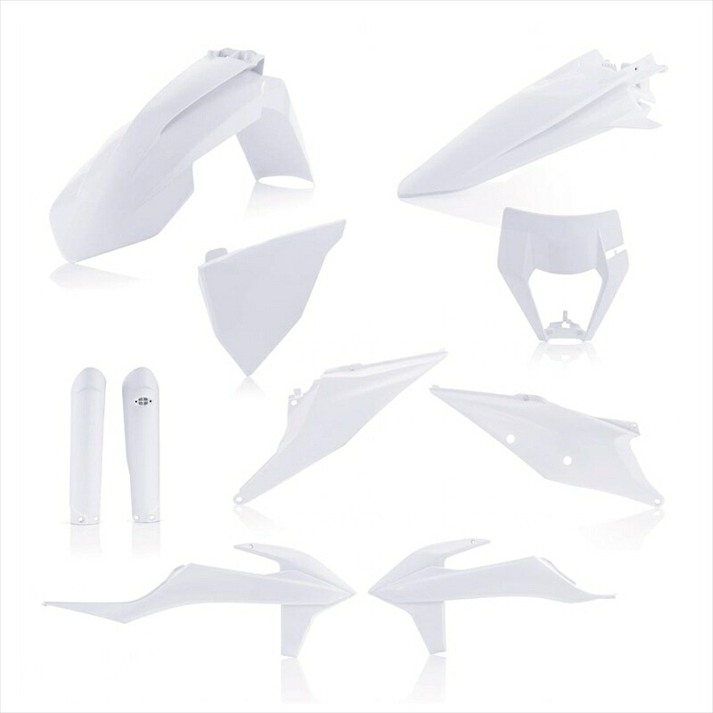 【5日前後で発送】バイクパーツ 外装アチェルビス FULLプラスチックKIT ホワイト EXC TPI150/250/300 EXC-F250/350/450/500 20-23AC-24054WH 8052796651197EXC TPI150/250/300 EXC-F250/350/450/500 20-23|バイク用品はとやグループ2号店
