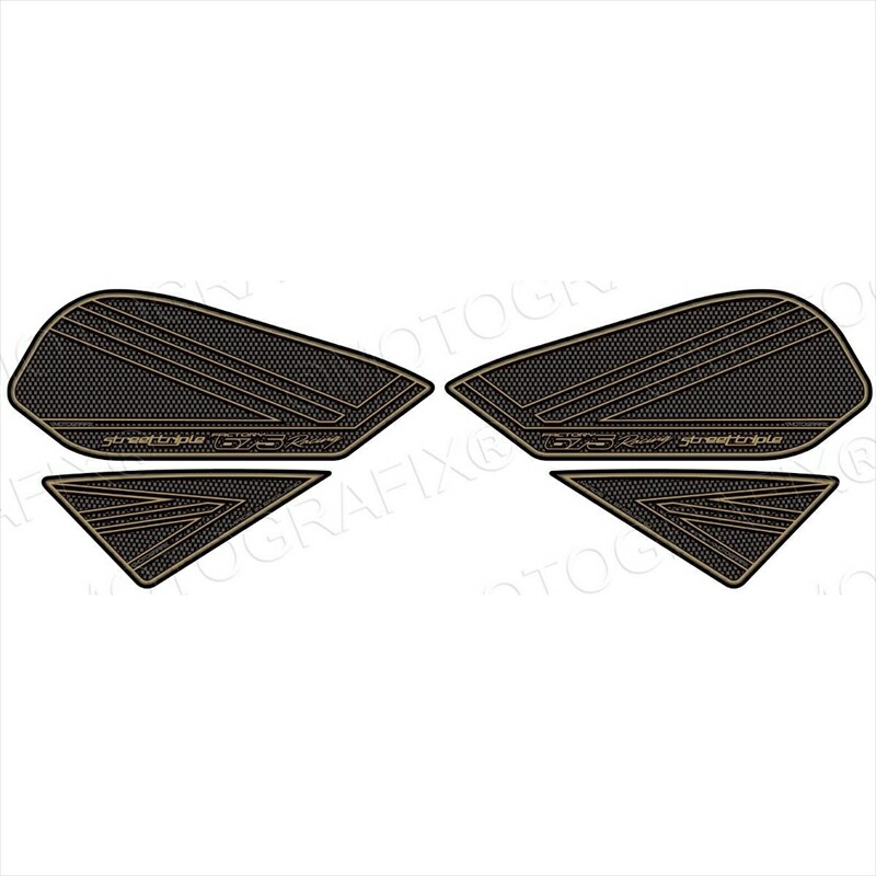 バイクパーツ アクセサリー モトグラフィックス KNEE BODY PAD TRIUMPH MT-KT003C 4580779600640 DAYTONA675(09-12)