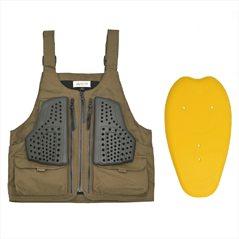 【5日前後で発送】 ウェア デイトナ DAYTONA OS-001 VEST PRTツキ カーキ M 37009 4909449610312 取寄品