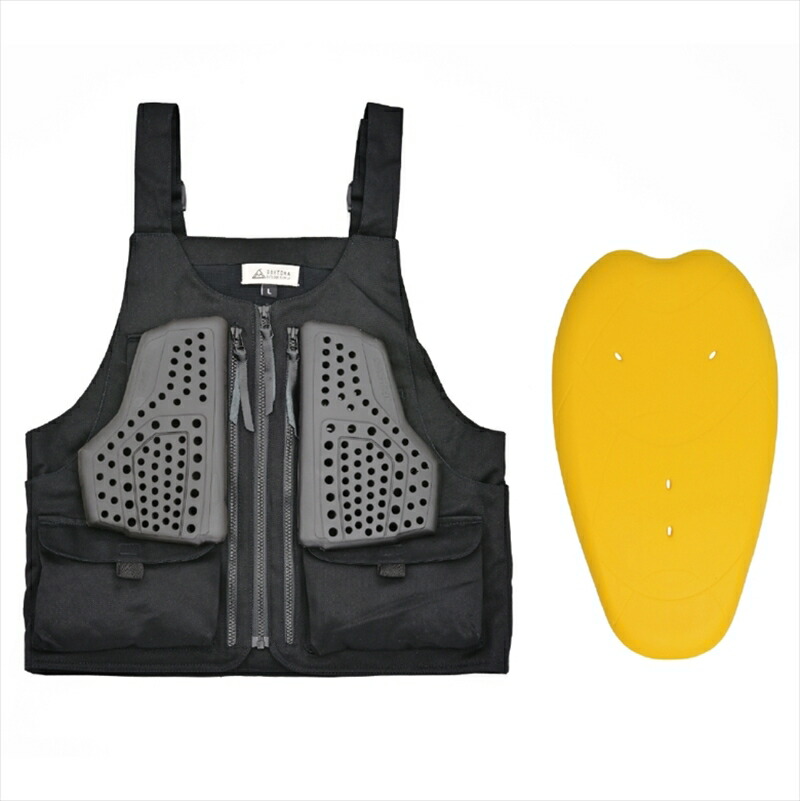 ウェア デイトナ DAYTONA OS-001 VEST PRTツキ BK M 37035 4909449610343 取寄品