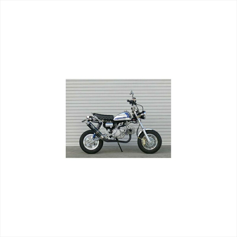 バイクパーツ マフラー オーヴァーレーシング RACING-DOWN BLK CUSTOM 13-01-17BC 4539770102431 MONKEY