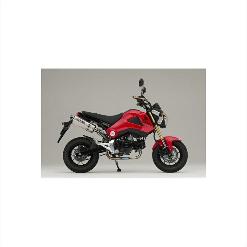 バイクパーツ マフラー オーヴァーレーシング TT-Formula フルチタン UPタイプ 16-22-03 4539770110870 GROM 13-15