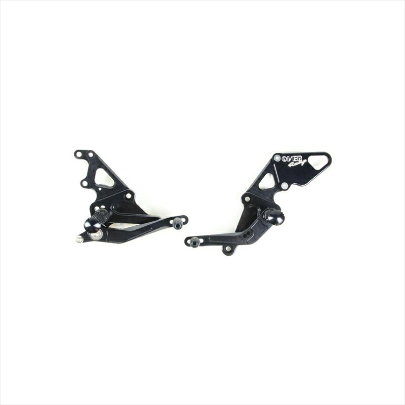 バイクパーツ ステップ オーヴァーレーシング バックステップ BLK 51-50-01B 4539770112362 MT-07 -17/18-20