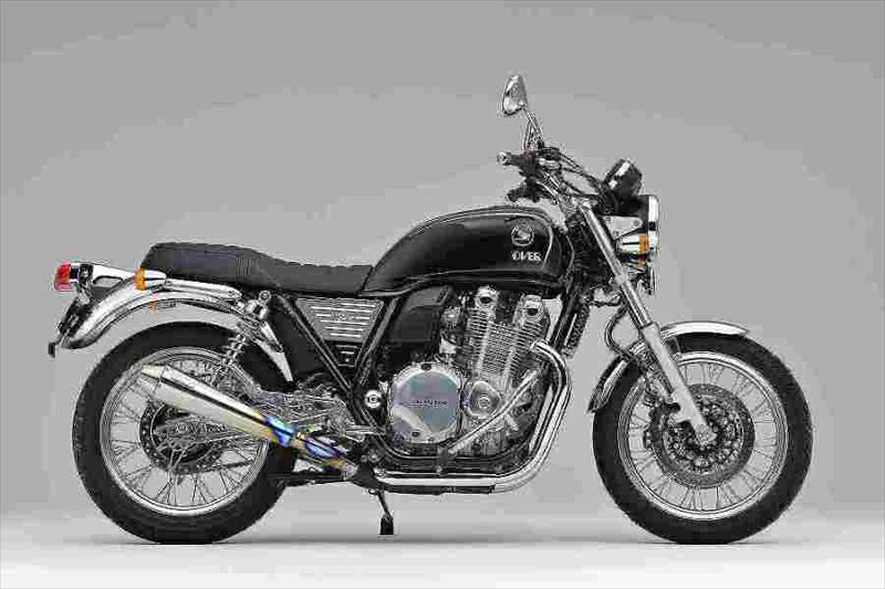 バイクパーツ OVER RACING(オーバーレーシング) SSメガホンマフラー S/O 17-181-02 4539770112607