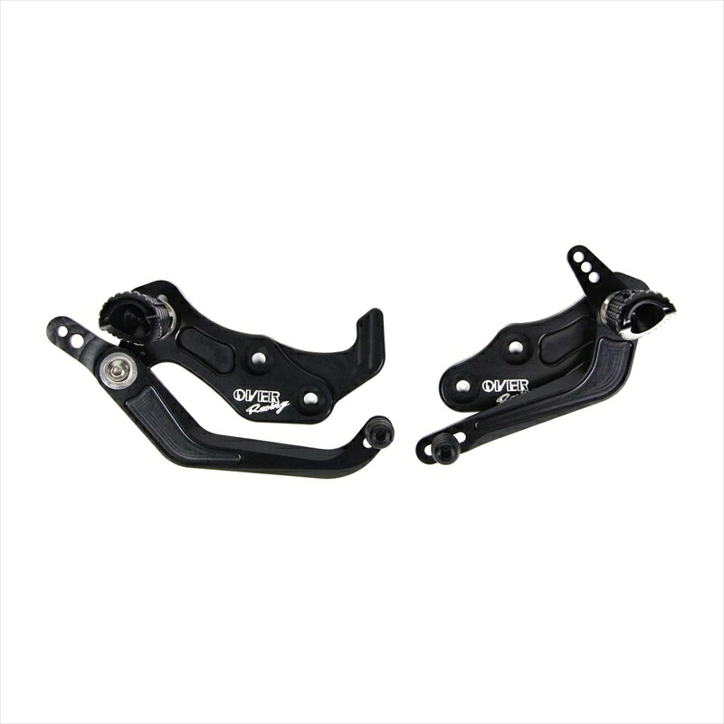 バイクパーツ ステップオーヴァーレーシング バックステップ 4P Type-2 BLK51-401-05B 4539770114335SR400(FI)｜バイク用品はとやグループ2号店
