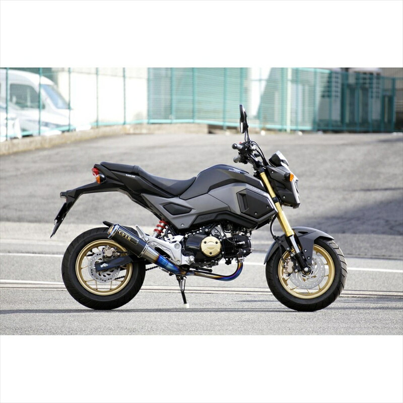 バイクパーツ マフラー オーヴァーレーシング GP-PERFORMANCE XL フルチタン 16-222-08 4539770116865 GROM 17-20