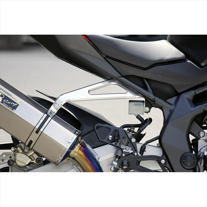 バイクパーツ マフラーオーヴァーレーシング アルミビレットマフラーステー BLK36-02-01B 4539770117343CBR250RR｜バイク用品はとやグループ2号店