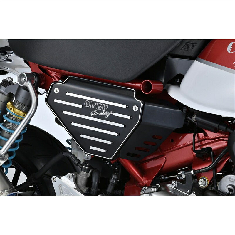 バイクパーツ 外装オーヴァーレーシング サイドカバーセット57-012-01 4539770118364MONKEY125｜バイク用品はとやグループ2号店