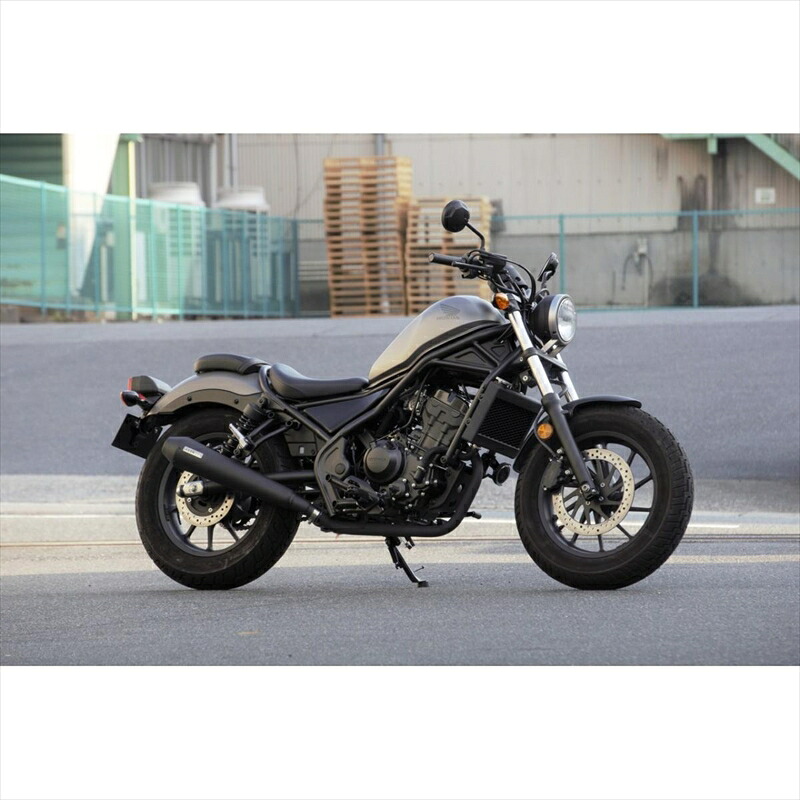 バイクパーツ マフラー オーヴァーレーシング SSメガホンマフラー S/O 17-13-02 4539770119408 Rebel250 -22