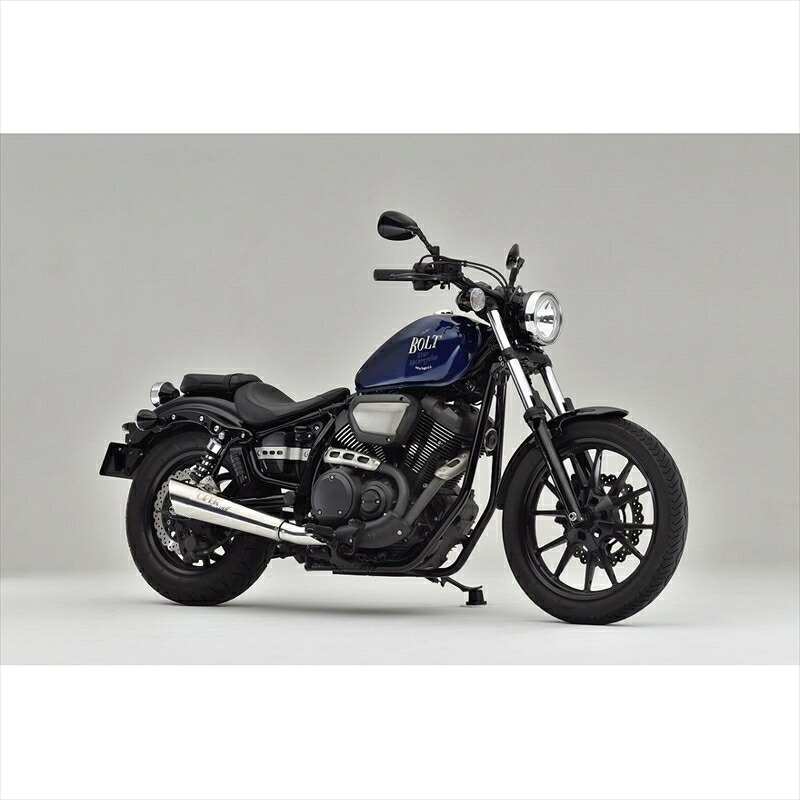 バイクパーツ マフラーオーヴァーレーシング チタンメガホンマフラー S/O17-41-02 4539770120855BOLT -16｜バイク用品はとやグループ2号店