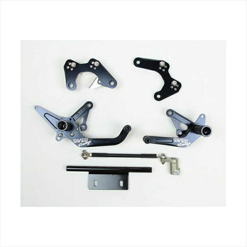 バイクパーツ ステップ オーヴァーレーシング バックステップ 4POS/BLK 51-01-11B 4539770086946 MONKEY(ドラム)
