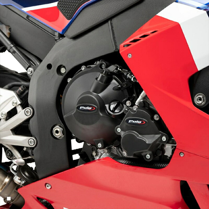 バイクパーツ プーチ エンジンケースカバー ブラック FIM承認タイプ21706N 4571415048582CBR1000RR-R 20-23/CBR1000RR-R SP 20-23|バイク用品はとやグループ2号店