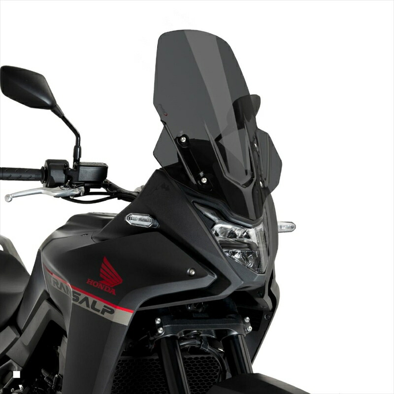 バイクパーツ PUIG(プーチ) ツーリングスクリーン ダークスモーク 21656F 4571415048971 XL750 Transalp 23-24
