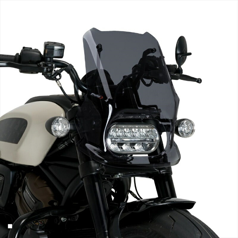 バイクパーツ 外装プーチ ニュージェネレーションNKスクリーン SPORT ダークスモーク21321F 4571415048544HARLEY-D SPORTSTER S RH1250S 21-23|バイク用品はとやグループ2号店