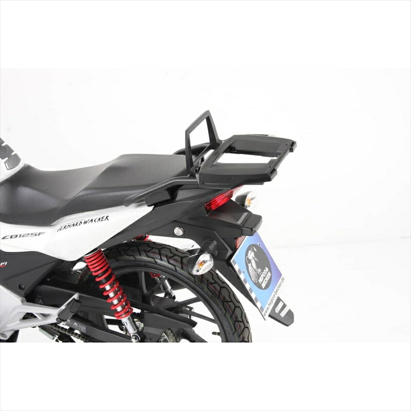 バイクパーツ HEPCO&BECKER(ヘプコアンドベッカー) トップケースキャリア アルラック ブラック 650139 01 01 4550646049360 CB125F 15-20