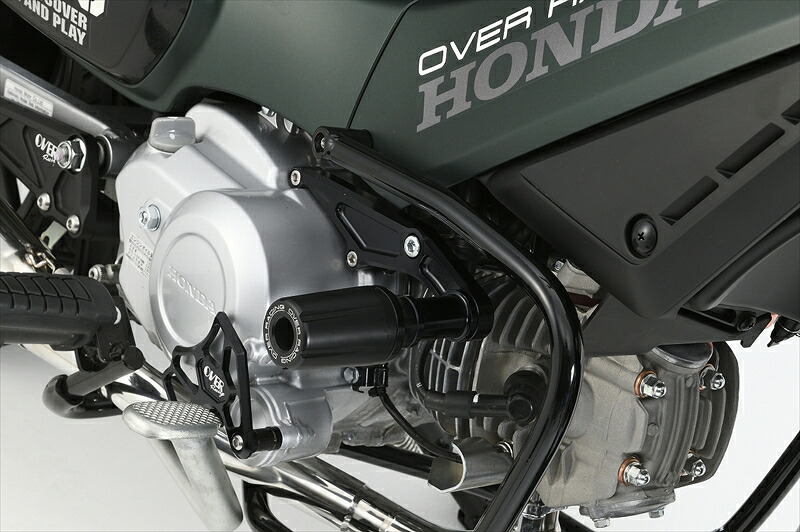 バイクパーツ 外装オーヴァーレーシング エンジンスライダー BLK59-125-01B 4539770126932CC110(22-)｜バイク用品はとやグループ2号店