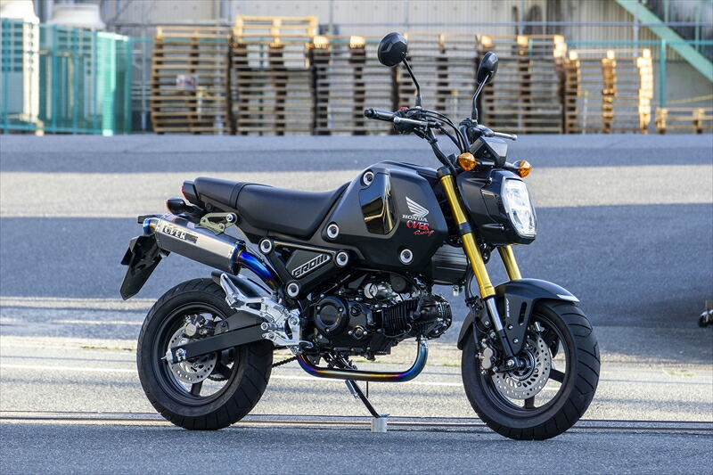 バイクパーツ マフラーオーヴァーレーシング TT-Formula UP16-224-03 4539770127335GROM(23/24-)|バイク用品はとやグループ2号店