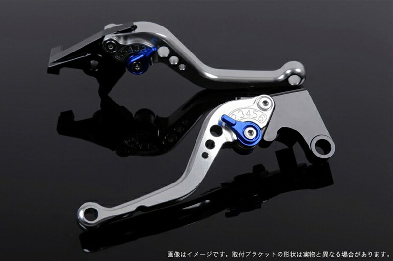 ハンドル エスエスケイ スピードラ アジャストレバー スタンダード ショート シルバー/ブルー NSR250 全年式 CB400SF NC31 HO0403935-BE 4589995445172 取寄品