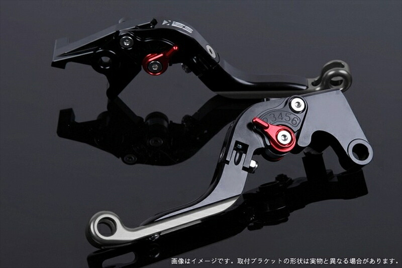 【5日前後で発送】 ハンドル エスエスケイ スピードラ アジャストレバー 可倒延長式 ブラック/レッド/チタン CB650F RC83 CBR650F RC83 HO0406689-RDTM 4589995313969 取寄品