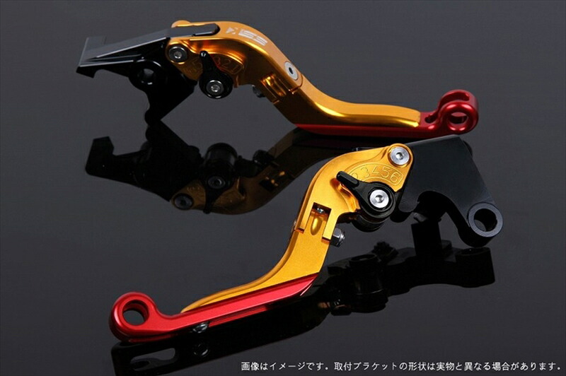 【5日前後で発送】 ハンドル エスエスケイ スピードラ アジャストレバー 可倒延長式 ゴールド/ブラック/レッド CB650F RC83 CBR650F RC83 HO0406691-BKRD 4589995314164 取寄品