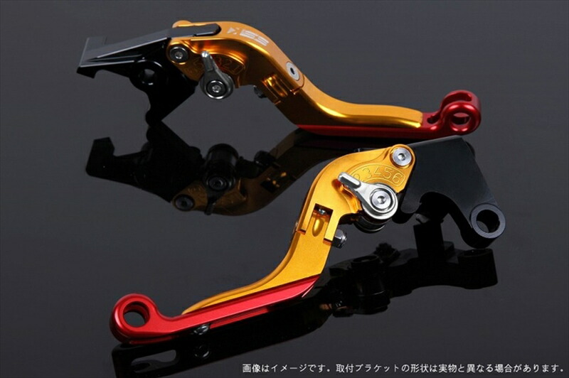 【5日前後で発送】 ハンドル エスエスケイ スピードラ アジャストレバー 可倒延長式 ゴールド/シルバー/レッド CB650F RC83 CBR650F RC83 HO0406691-SRRD 4589995314232 取寄品|バイク用品はとやグループ2号店