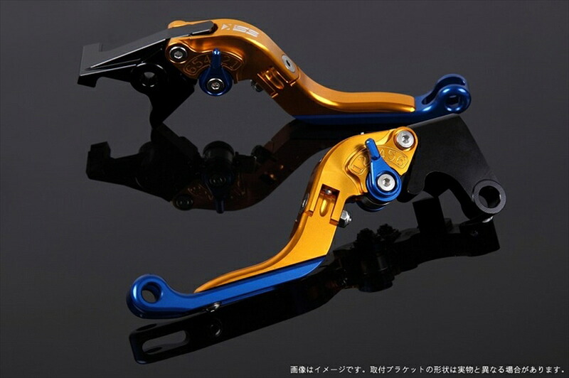 【5日前後で発送】 ハンドル エスエスケイ スピードラ アジャストレバー 可倒延長式 ゴールド/ブルー/ブルー CB650F RC83 CBR650F RC83 HO0406691-BEBE 4589995314362 取寄品