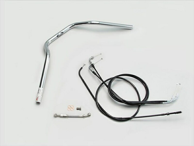 ハンドル ハリケーン POLICE 3型ハンドルSET CM W800 H717-067C 4936887020960 取寄品|バイク用品はとやグループ2号店