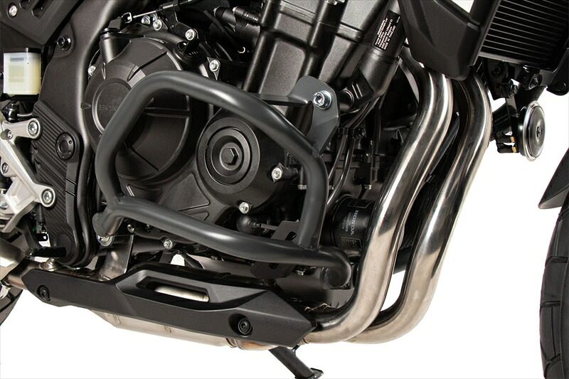 【5日前後で発送】バイクパーツ HEPCO&BECKER(ヘプコアンドベッカー) エンジンガード アンスラサイト 5019546 00 05 4550646073525