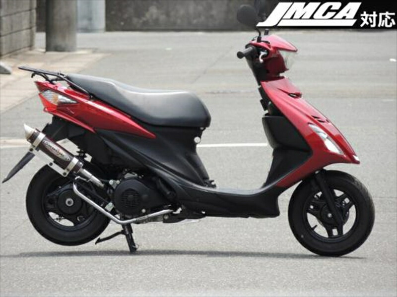【在庫有り】 マフラー ベリアル ベリアル GPトルネードマフラーS BKカーボン アドレスV125S S08-25-01 4548916300051 取寄品
