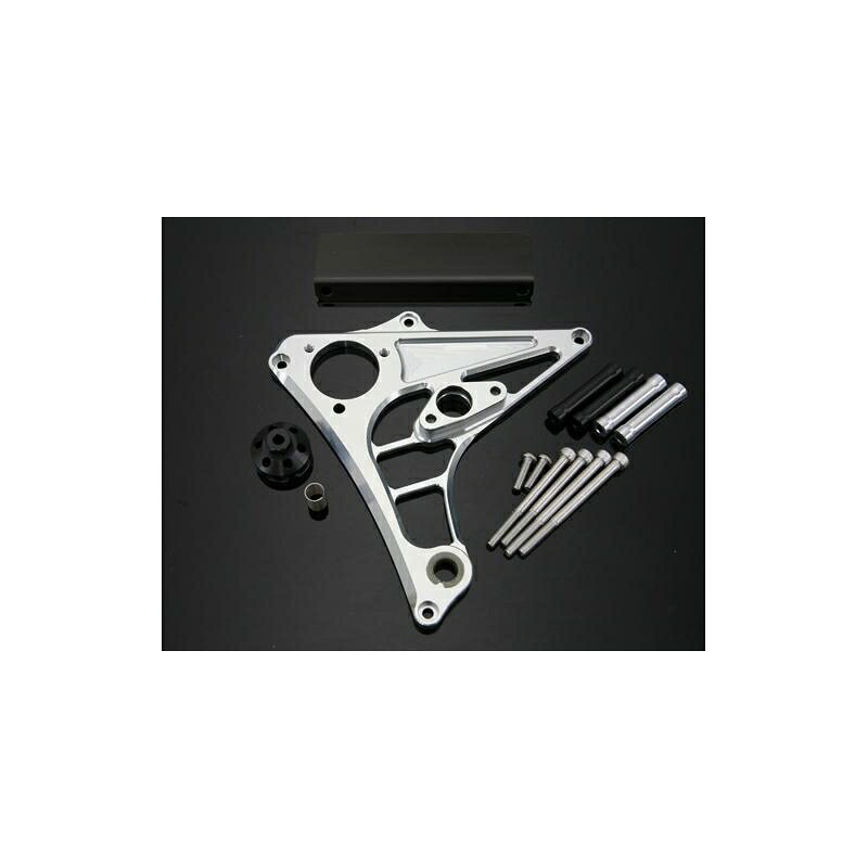 バイクパーツ 駆動系ケイファクトリー フロントスプロケットカバー メタリックSLV 111FZAQ018N 4582215511336｜バイク用品はとやグループ2号店