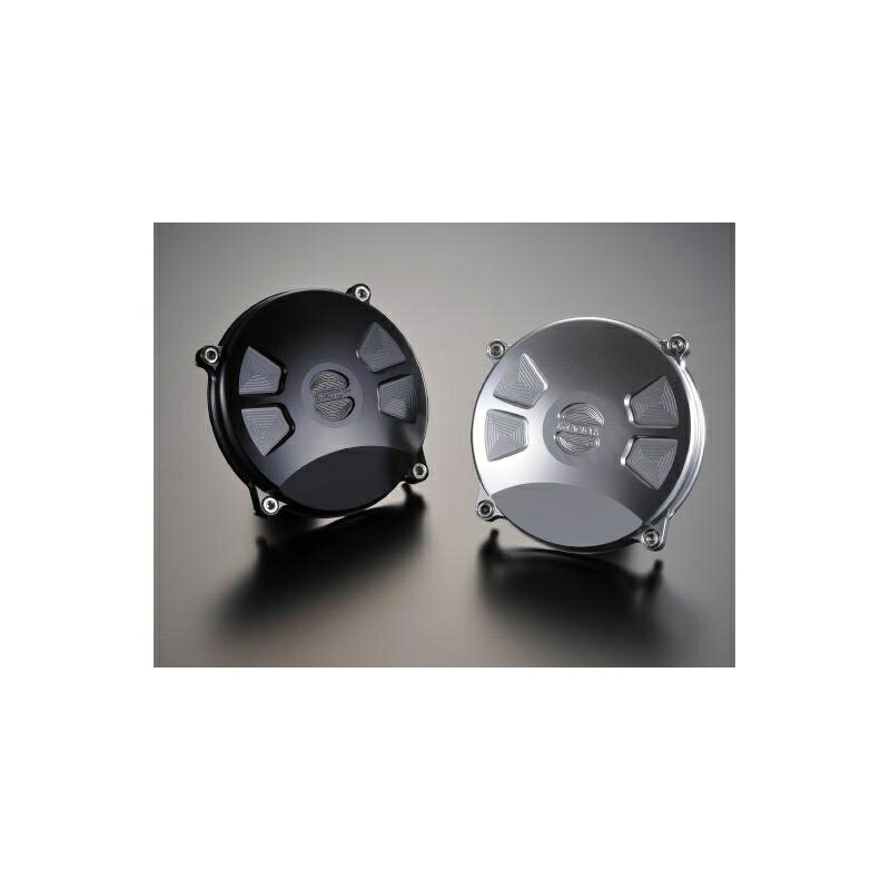 バイクパーツ ケイファクトリー クランクエンドカバーL TYPE2 SLV 111IZBM006H 4582215512586