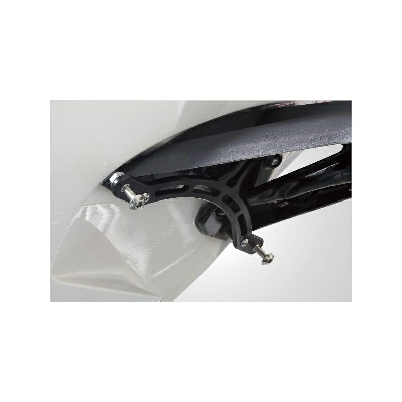 バイクパーツ ケイファクトリー ラゲッジプレート マットブラック 415WZAL010Q 4582215515525