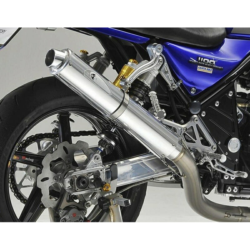 バイクパーツK FACTORY(ケイファクトリー) CLR アルミサイレンサー アルミ 000KPECGAA36324582215516393φ95X495 内径51>42φ|バイク用品はとやグループ2号店