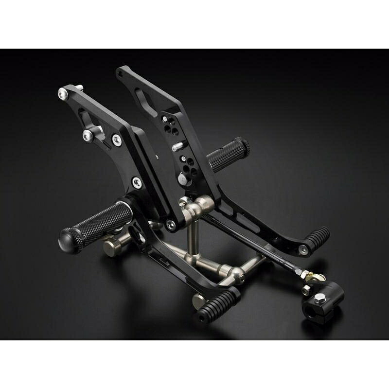 バイクパーツK FACTORY(ケイファクトリー) ライディングステップ スーパーブラック 103MZBR074R4582215601174ZRX1200 -09/DAEG|バイク用品はとやグループ2号店