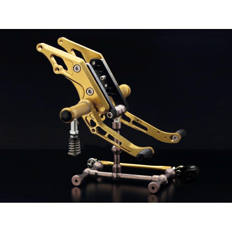 バイクパーツ K FACTORY(ケイファクトリー) NEWライディングステップ S.GLD 103MZBR0744 4582215603994 ZRX1200DAEG